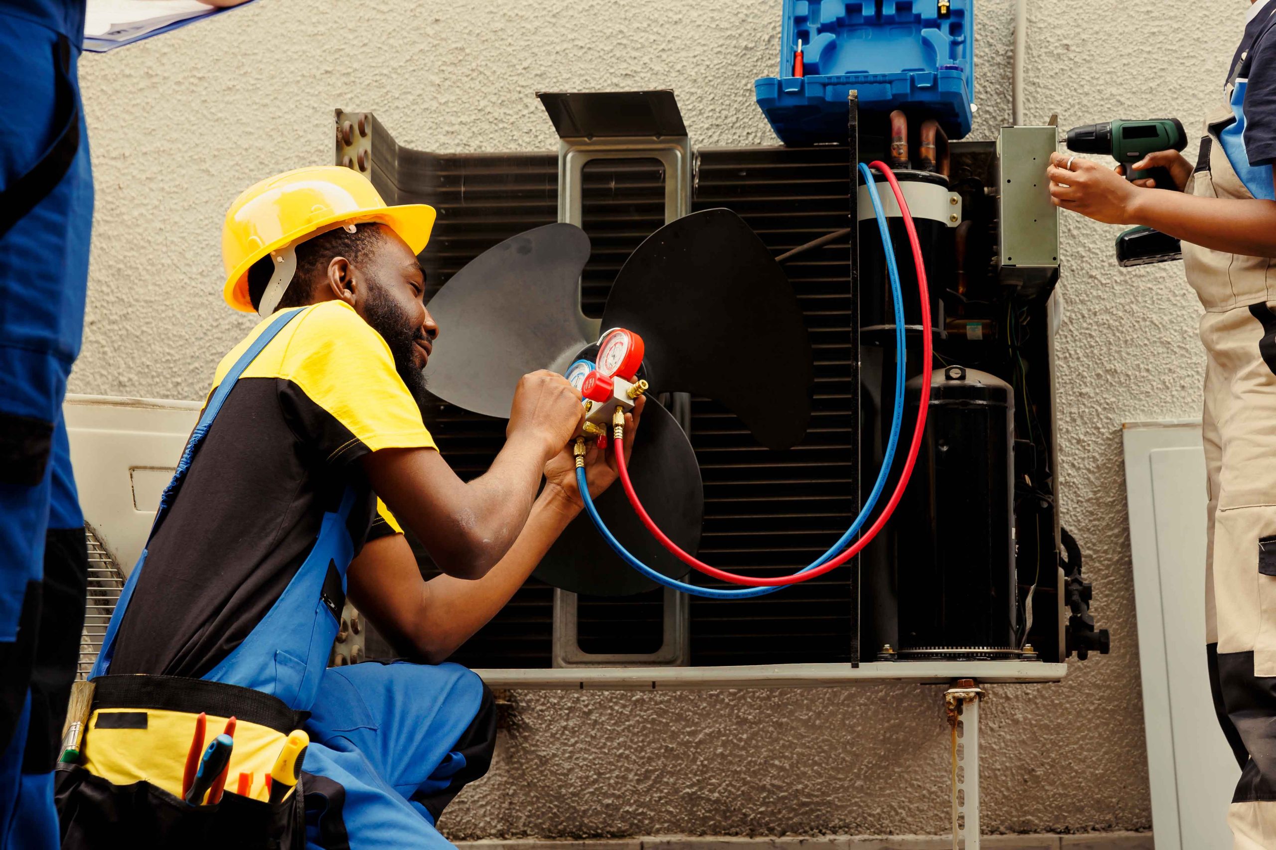 Repairing Air Conditioner Compressor