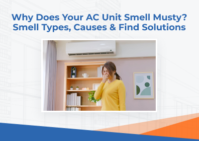 AC Unit smell musty feature image