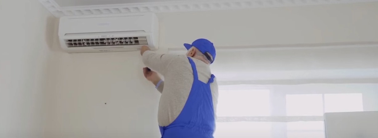 Professional service can help prevent the musty smell in your AC unit